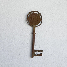 skeleton key , rome pattern wall decor key , turkish iron key 3x8 inches picture