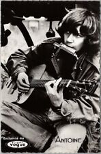 c1960s ANTOINE French Singer & Songwriter Postcard Photo RPPC  