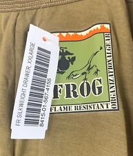 Lot of (3) New USMC XGO FROG FR Silkweight Drawers Pants Coyote Brown XXL (2XL) picture
