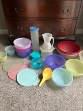Vintage Tupperware Mixed Lot Storage Bowls picture