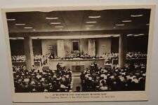 Jewish Judaica 1951 Israel Israeli 23rd Zionist Congress Opening Photo Postcard picture