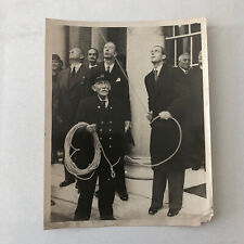 Vintage Press Photo Photograph Prince George Visit Seamans Institution 1933 UK picture