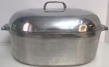 Vintage Wagner Ware Magnalite Sidney 4267 Turkey Roaster 13QT Oval picture