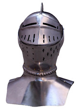 18ga Medieval Combat Close Helmet Bettlefield Halloween Costume Cosplay A55 remo picture