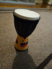 4 Inch Djembe African Drum Tambourine Children Beginners Playing Percussion New picture