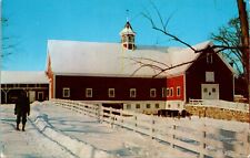 Winter On Farm Snow Oneonta New York NY Postcard L64 picture