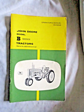 John Deere Model B Series Tractor Serial Number B201000 And Up picture