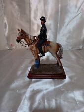 1998 Vanmark Blue Hats Of Bravery Police On Horse Hand Crafted 6