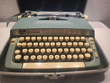 1969 Vintage Smith-Corona Super Sterling Typewriter with Key. picture