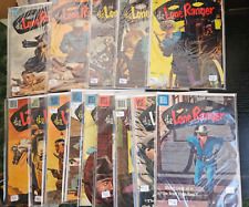 Lot of 14 Vintage Comic Books - The Lone Ranger 1950s Dell Western #66-116 picture