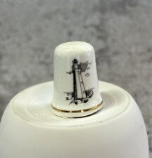 Vintage Thimble Souvenir From/Made England  No Cracks/Chips China/Ceramic picture