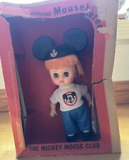 Walt Disney Official Mouseketeer Boy Doll The Mickey Mouse Club Horsman 1965 NIB picture