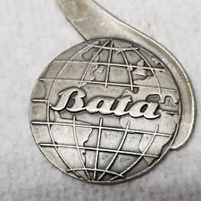 Bata Shoes Fashion Keychain Globe World Switzerland 1960s Metal picture