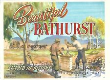 Beautiful 1960 BATHURST New South Wales Australia Photo Booklet + NRMA Road Map picture