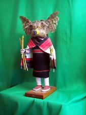 Mongwa Wuhti, the Owl Woman by Wilson Kaye - 17 inches Tall - Vintage & Rare picture
