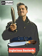 Inglorious Basterds Replica Knife, Handmade D2 Steel Bowie Knife, Stage Handle picture