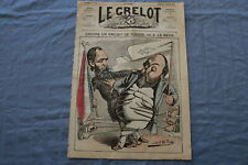 1873 FEBRUARY 9 LE GRELOT NEWSPAPER-ENCORE UN PROJECT DE FUSION-FRENCH - NP 8612 picture