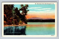 Lake Sunapee NH-New Hampshire, Scenic View Mt Kearsarge, Vintage Postcard picture
