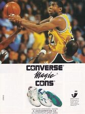 Converse Magic Cons Basketball Shoes Magic Johnson Original Vintage Print Ad picture