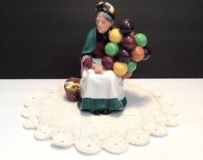 VTG Royal Doulton THE OLD BALLOON SELLER Bone China Signed Hand Made & Decorated picture