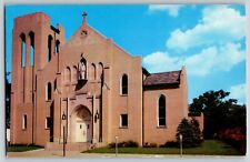 Michigan MI - Beautiful View Of Church Of St. Brigid - Vintage Postcard picture