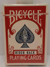 Bicycle Rider Back Blue Seal Playing Cards New Sealed picture