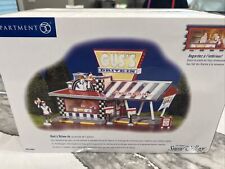 Dept 56.55067 Gus's Drive-In COMPLETE & NEW in BOX Tested & Works 3-D Window picture