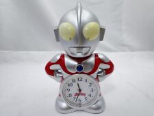 Ultraman Talking Alarm Clock Tsuburaya JF336A Analog, Used Tested 9.45 × 6.7 in picture