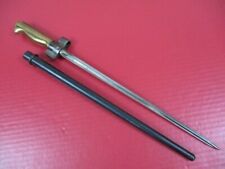 pre-WWI French Army Mle 1886/35 Lebel Rifle Bayonet w/Scabbard Short Blade  XLNT picture