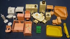 Lot of 37 MARX Doll House Furniture Nice Condition picture