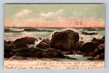 Portland ME-Maine, The Breakers, Antique, Vintage c1908 Souvenir Postcard picture