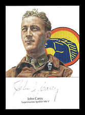 2021 Historic Autographs End Of The War 1945 John Carey World War II Pilot picture