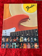 1983 Fender Full Line Catalog CBS Reissue Stratocaster Telecaster Smith Strat picture