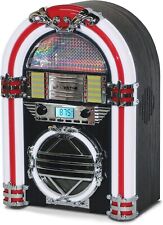 VICTOR Broadway Desktop Bluetooth Jukebox with CD Player, FM Radio LED Light picture