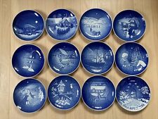 B&G BING GROHNDAL Denmark Christmas Plates 1962-1986 Lot Of 12 Vintage 2 Signed picture