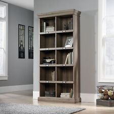 Barrister Home Tall Bookcase W903 X D343 X H1906mm Salt Oak - 5414108 - picture