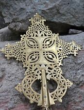 Ethiopian Processional Cross  Orthodox Coptic Christian Blessing Decoration  picture