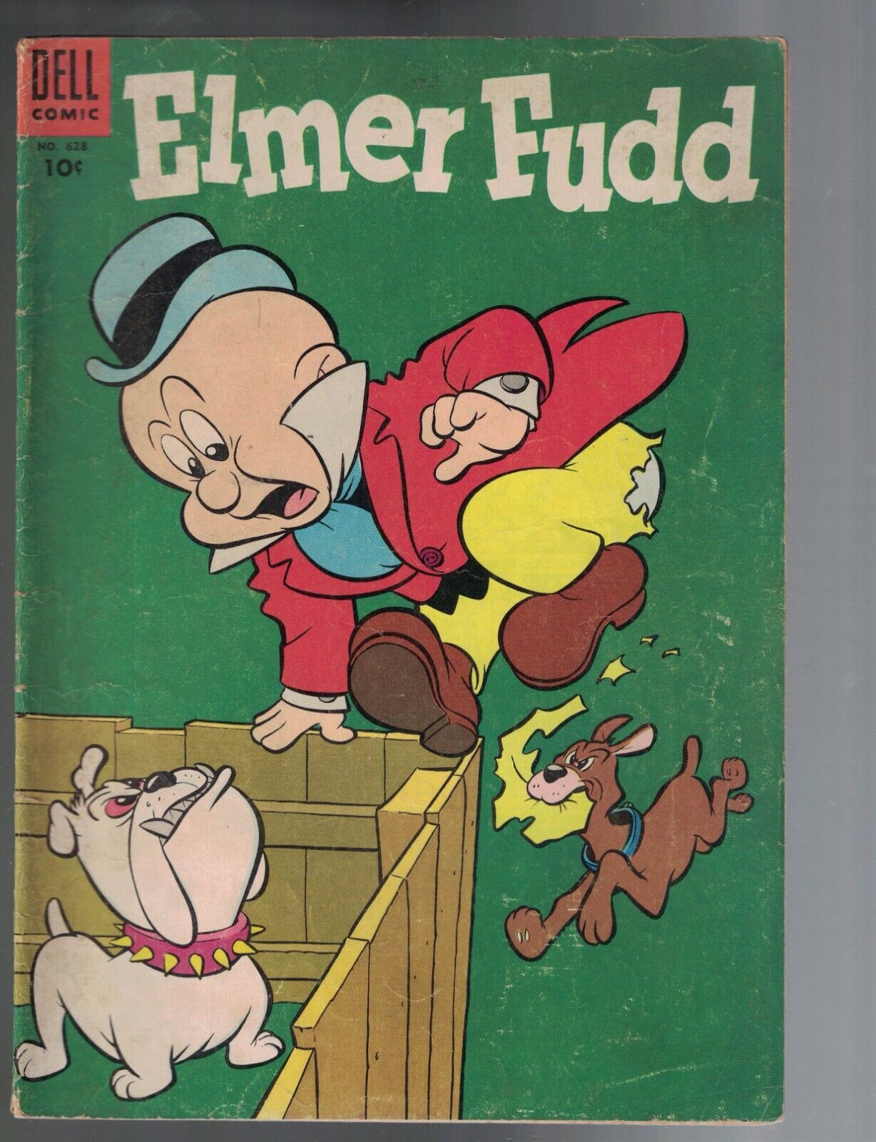 1955 Elmer Fudd #628 Dell Four Color Bulldog