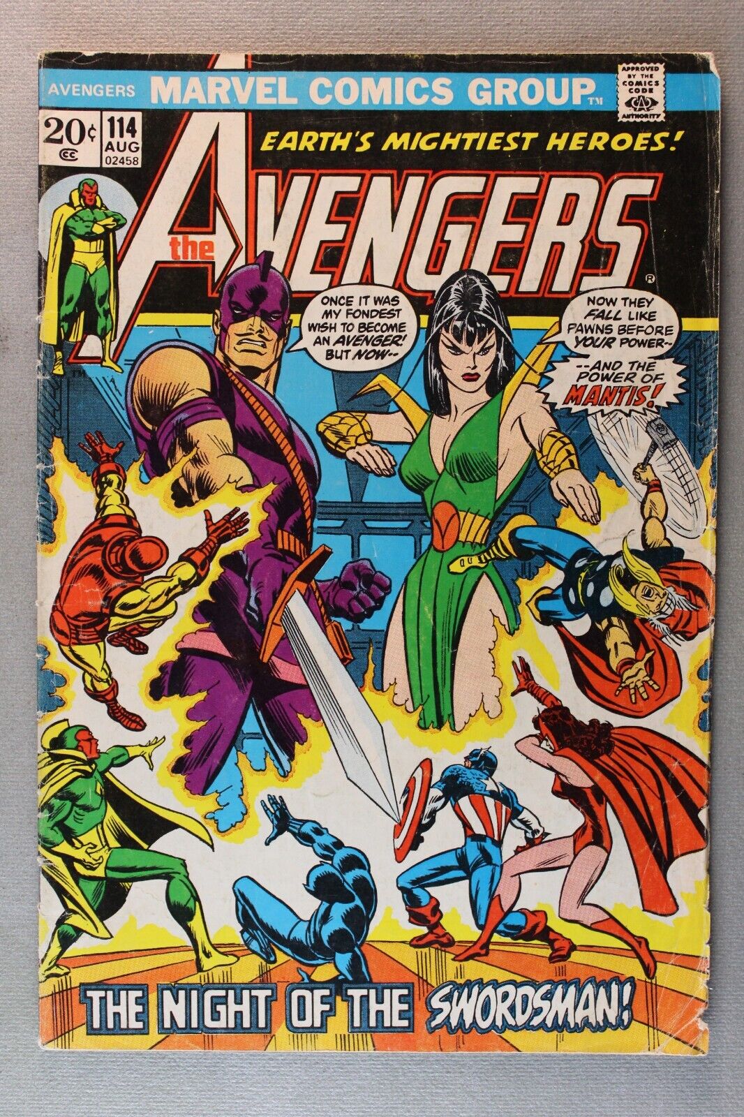 The Avengers #114 *1973* \