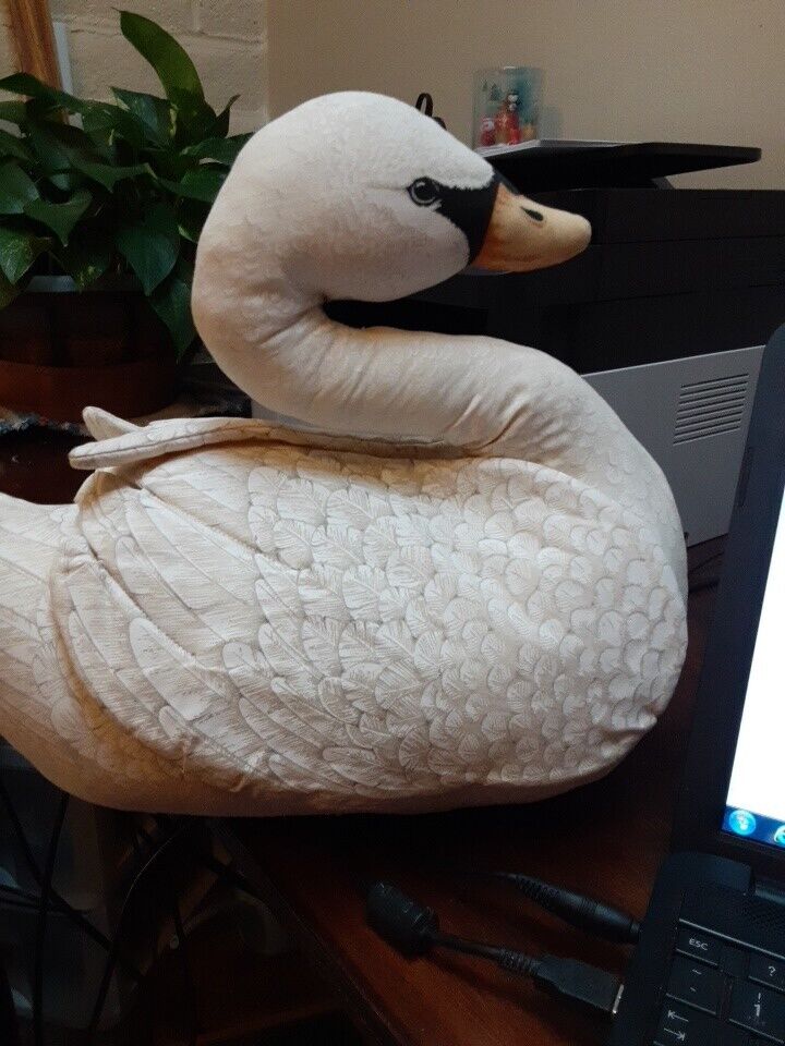 Beautiful Vintage Stuffed Swan
