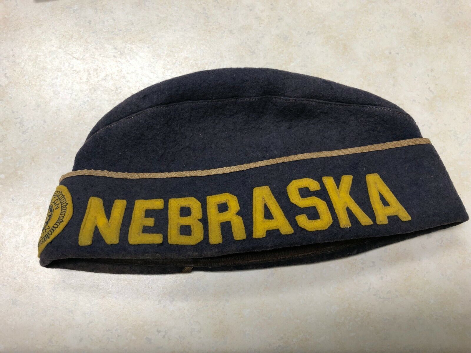 Early American Legion Wool & Felt Nebraksa Garrison Hat