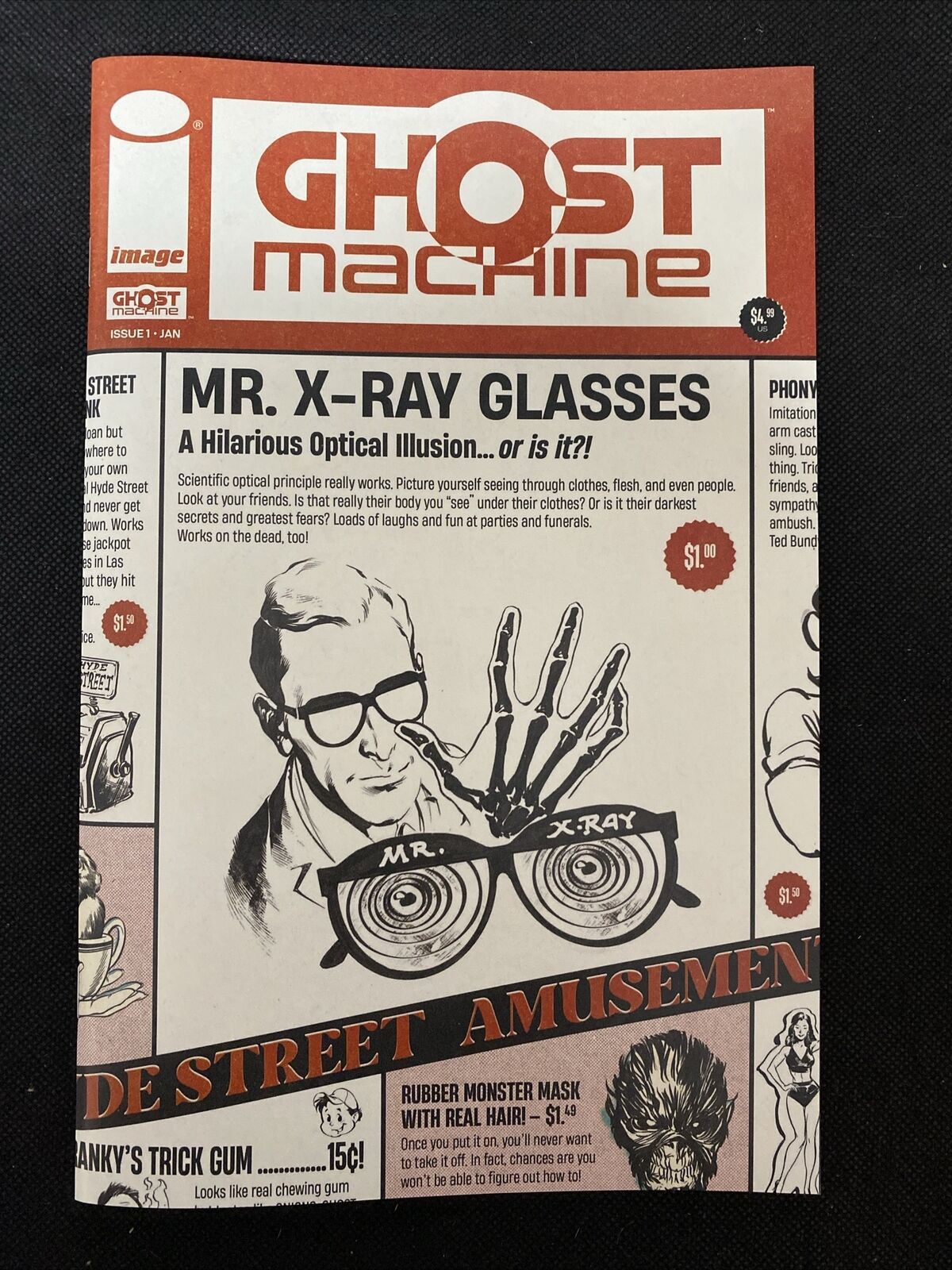 GHOST MACHINE #1 (One Shot) (IMAGE 2024) Cover M - Mr Xray Variant