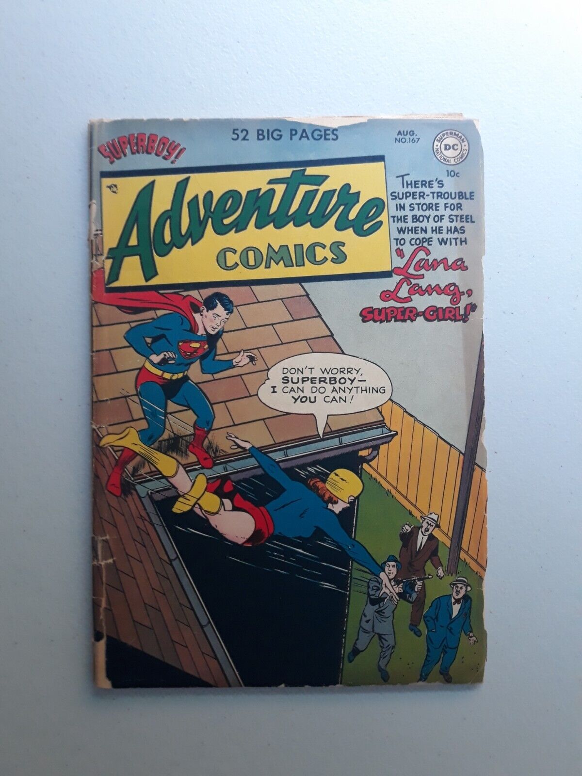 Adventure Comics 167 DC 1951 Superboy