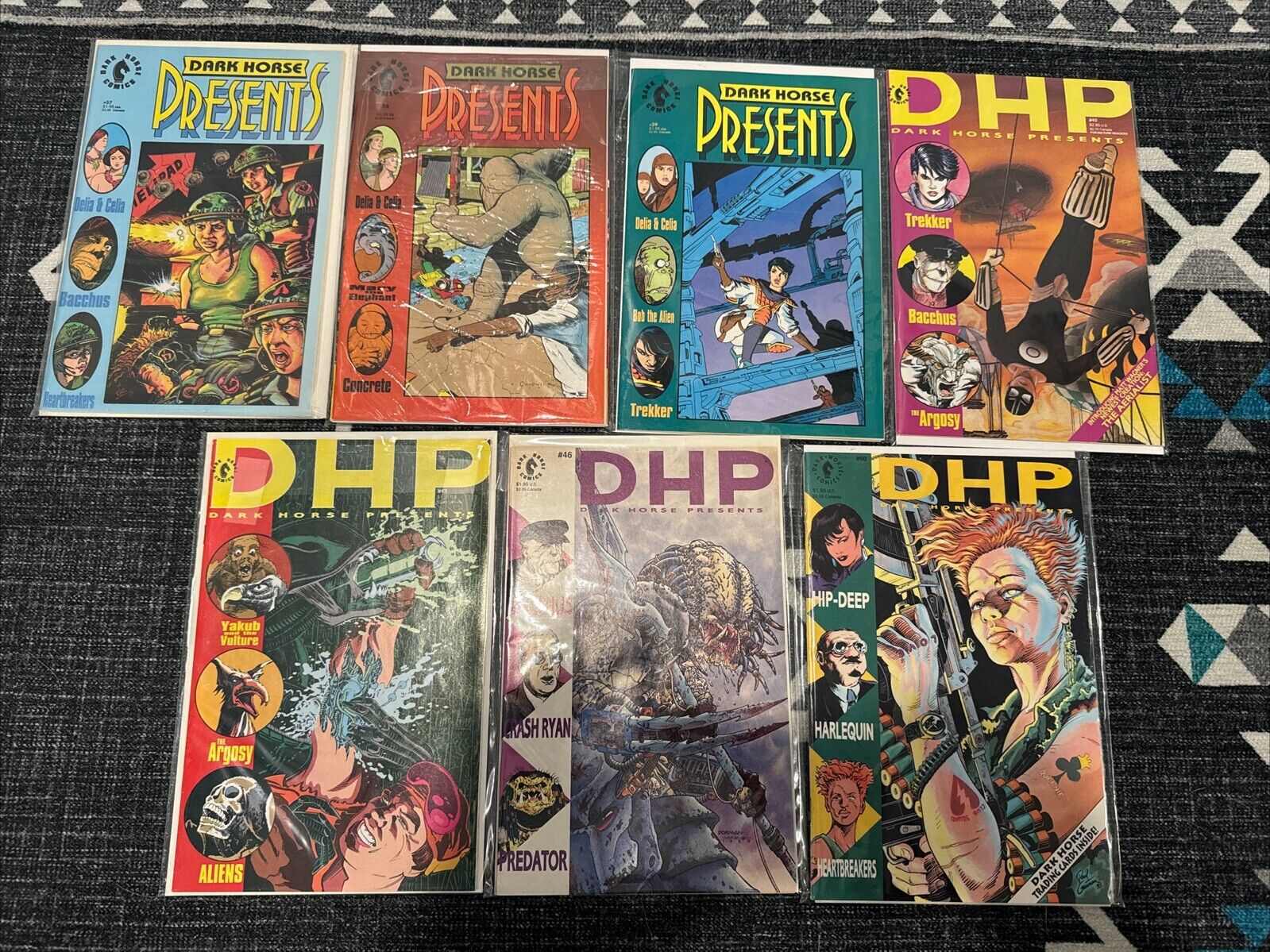 Lot Of 7 Dark Horse Comics Presents 37-40,43,46,50 High Grade LOOK