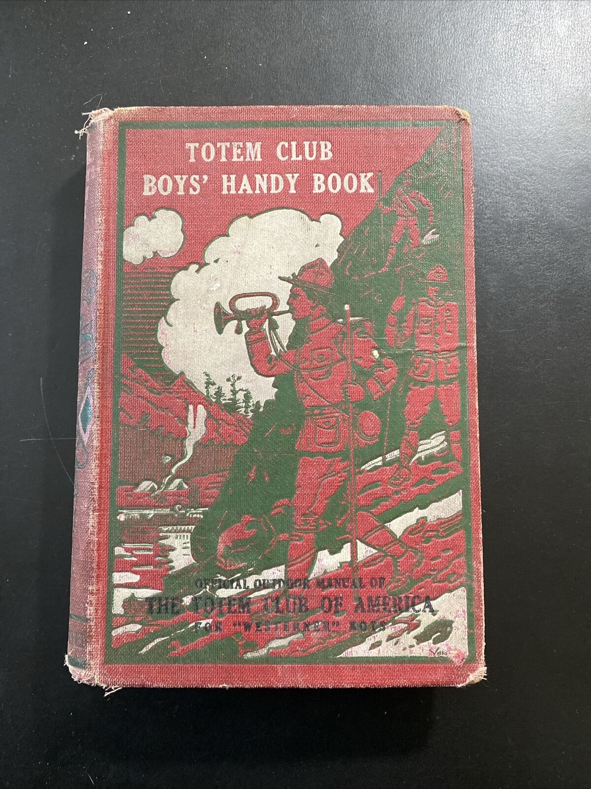 1912 ScoutsThe Totem Club Boys Handy Book For Western Boys by Buzzacot