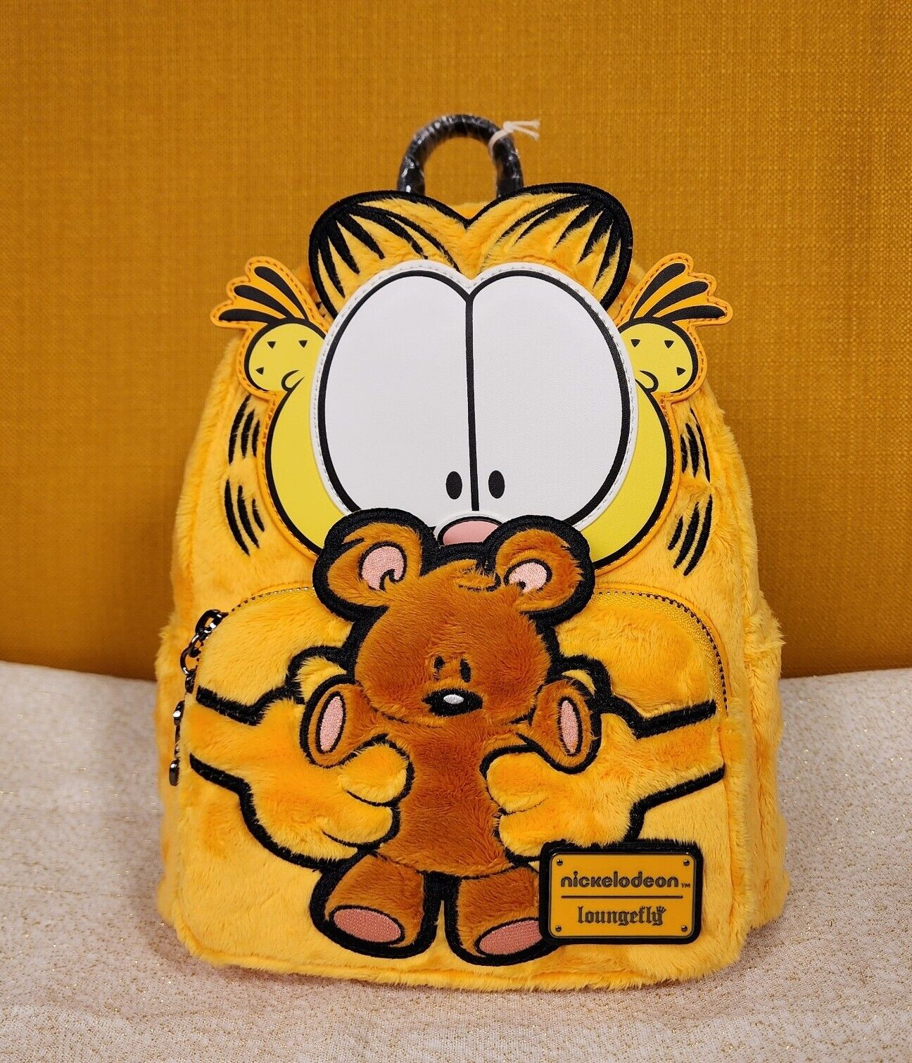 Loungefly Garfield Loves Pooky Plush Cosplay Mini Backpack Nickelodeon NEW