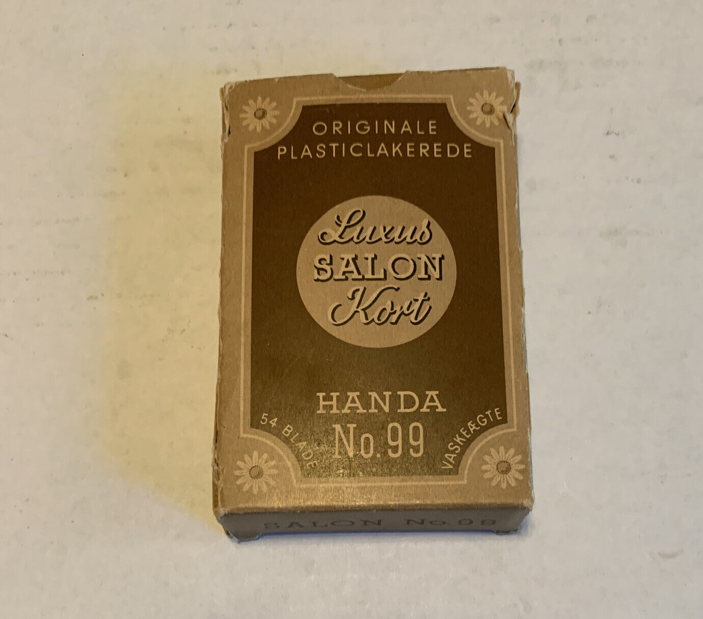 Vintage Luxus Salon Kort Deck Playing Cards Handa Spillekort No 99 Denmark