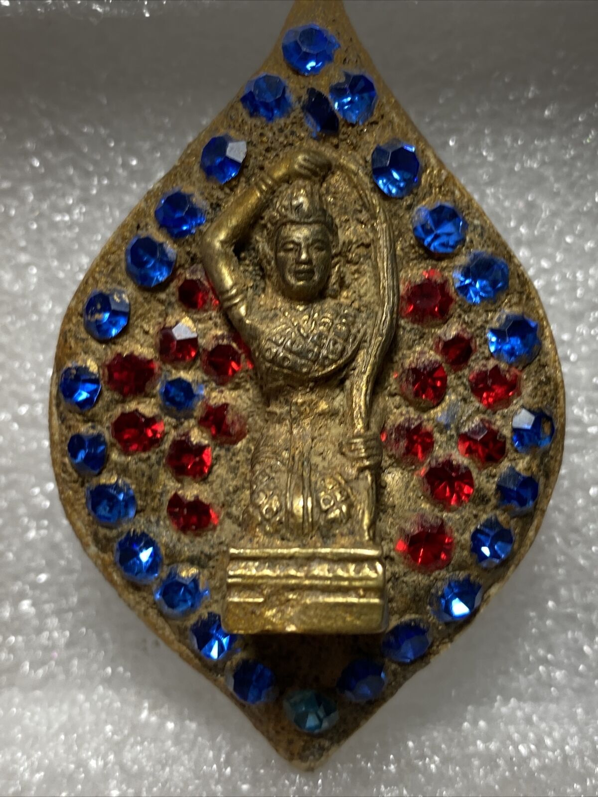Phra Maetorlanee Wat Phra Kaew yr 2411 Thai Buddha Amulets,Beautifull