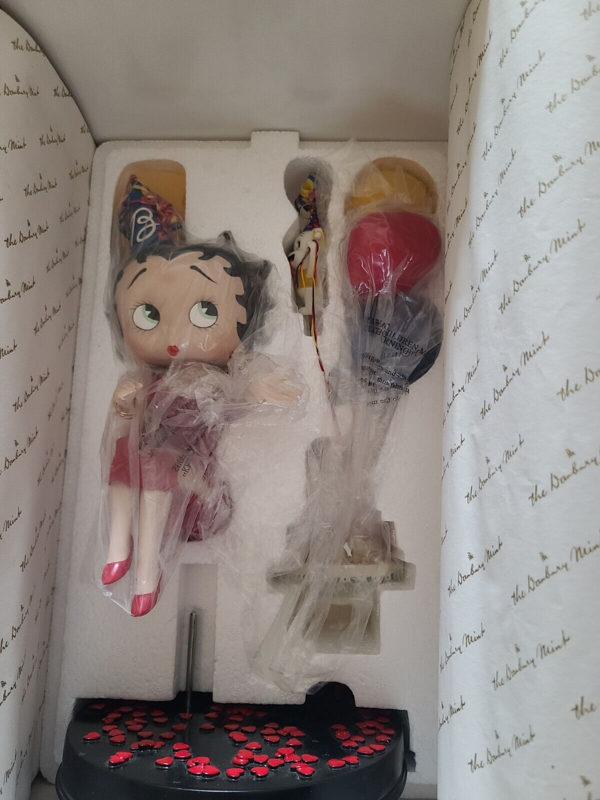 The Danbury Mint Limited Edition 75th Anniversary Betty Boop Collector Doll 