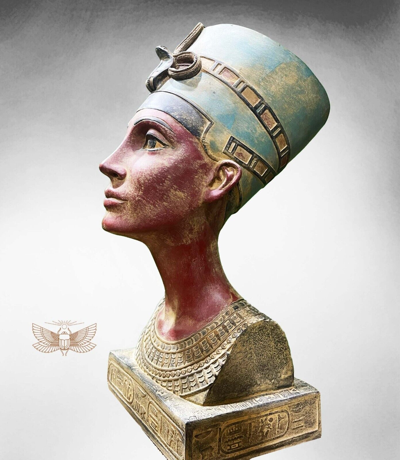 Egyptian Queen Nefertiti - One of a kind made by Egyptian hands